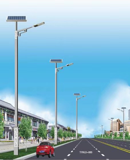 郧西县城乡建设太阳能路灯